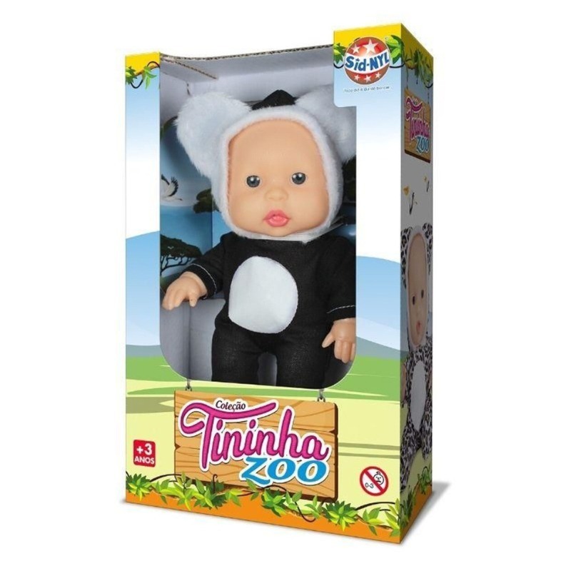 BONECA TININHA ZOO